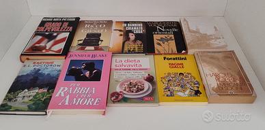 Lotto 10 Libri Romanzi Saggi Autori e Generi Vari