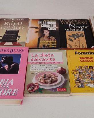 Lotto 10 Libri Romanzi Saggi Autori e Generi Vari