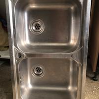 Lavandino cucina acciaio