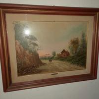 Quadro ad olio del pittore Mario Sasso