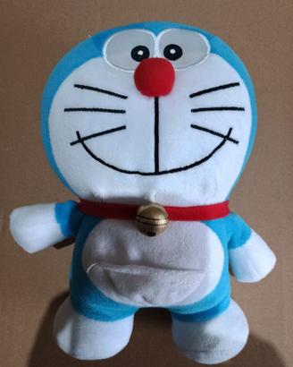 Peluche Doraemon con campanellino e tasca