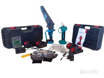 Motosega a batteria+Forcibi a batteria Brushless 