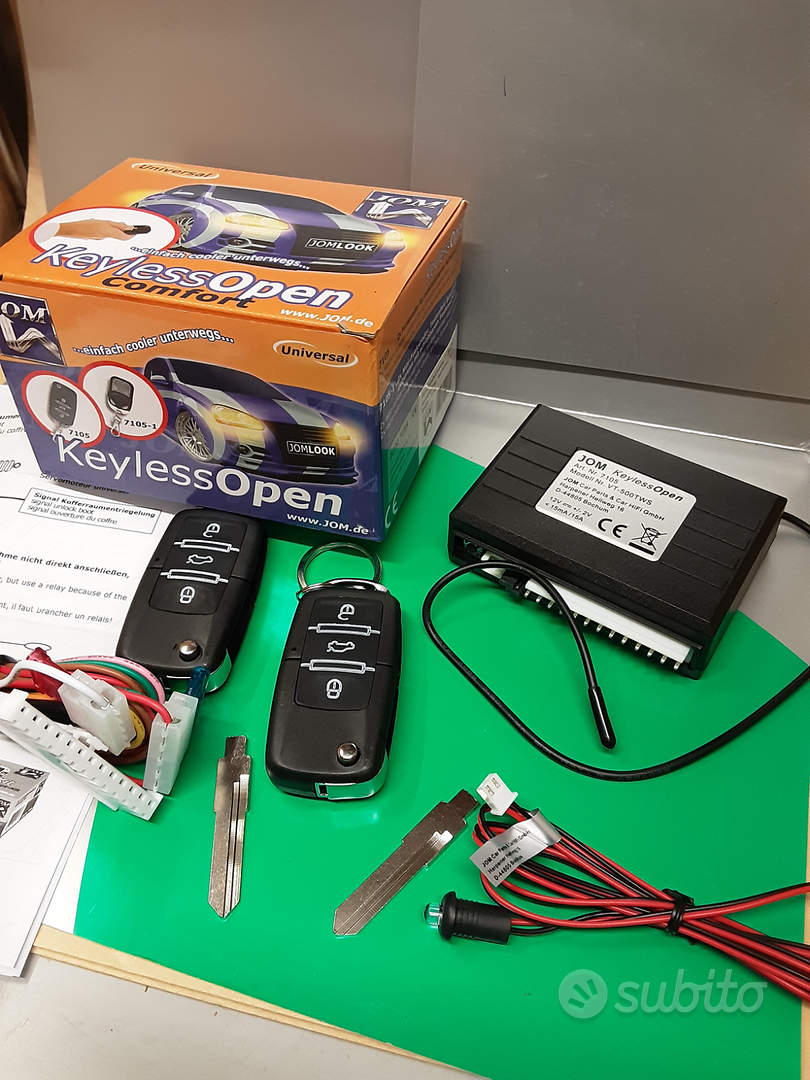 Kit Chiusura Centralizzata Aramox 12V Con Telecomando - Sistema Senza Chiave Per Auto, 2 Telecomandi - Foto 10