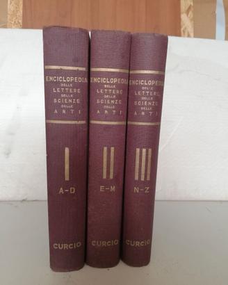 Enciclopedia CURCIO n 3 volumi