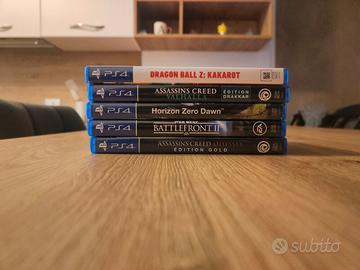 Lotto giochi Play Station 4