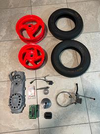Ricambi scootercross ntt zip pista piaggio
