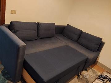 Divano Letto con 4 Cuscini IKEA