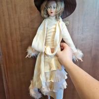 Bambola Vintage Odette tipo Zanini & Zambelli 