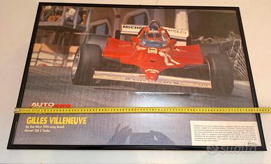 Gilles Villeneuve originali anni 80, 