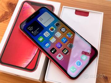 🍎 Apple iPhone XR 128GB Rosso RED  ✅ Cond. OTTIME