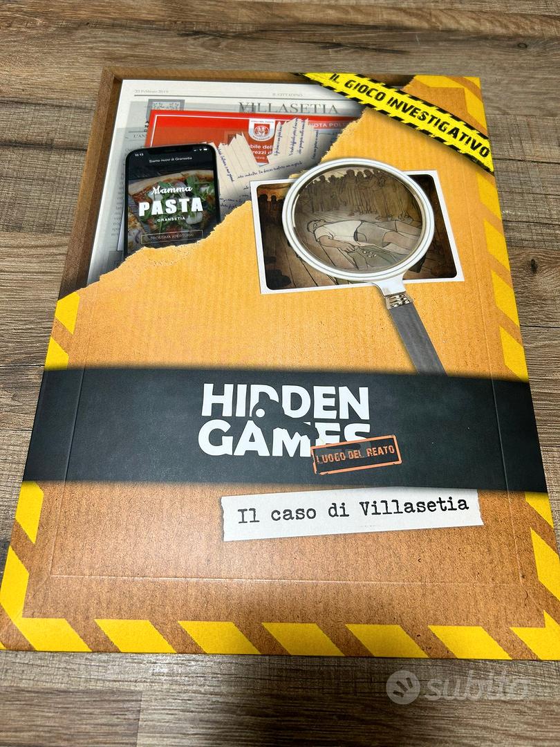 Hidden Games Luogo del Reato - Il 1° caso - IL CASO DI VILLASETIA