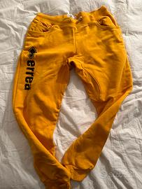 Pantalone tuta giallo Errea