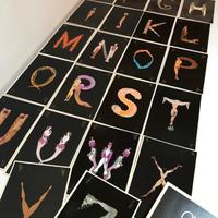 Cartoline cofanetto cards Vintage Erte’ Alfabeto