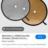 Pannello riflettente argente lastolite 95 cm