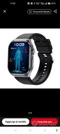 smartwatch ECG + HRT pressione