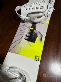 Salomon The Villain 153 + Attacchi Union St M