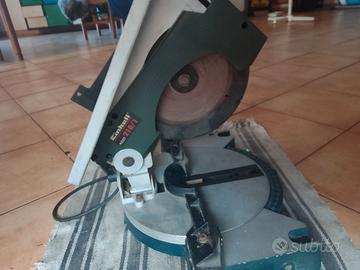 troncatrice per legno con piano superiore einhell