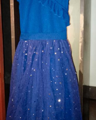 vestito stelle brillante principessa
