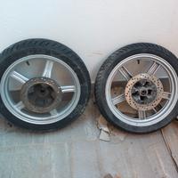 Coppia di ruote  complete Sym HD 200