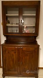 Credenza con alzata anni ‘60