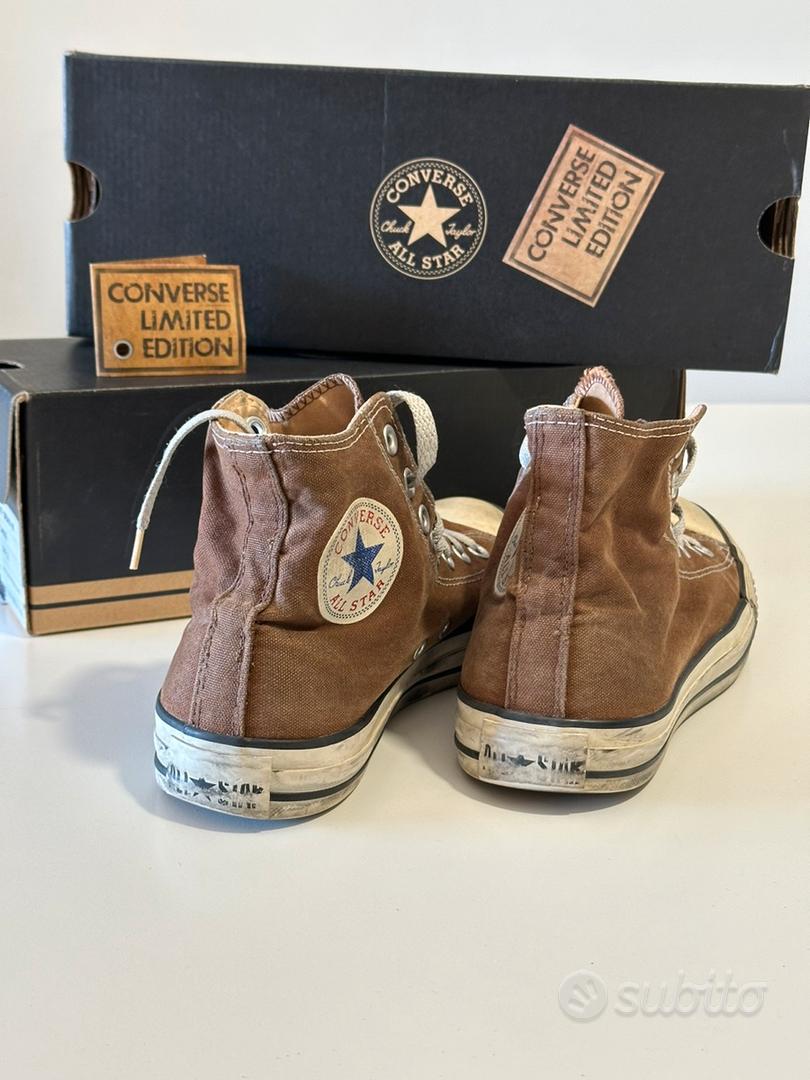 Converse basse marroni sale
