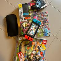 Nintendo Switch + giochi + accessori