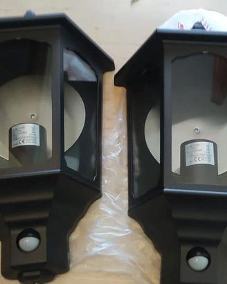 2 x Lampada da parete Eglo Manerbio con sensore
