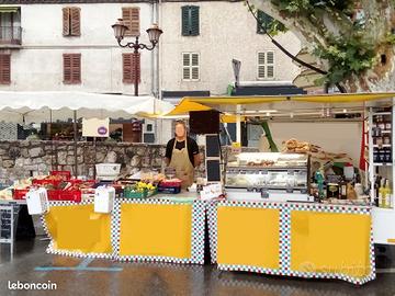 RiRimorchio Negozio Mercato 2m chiuso/3,5m aperto