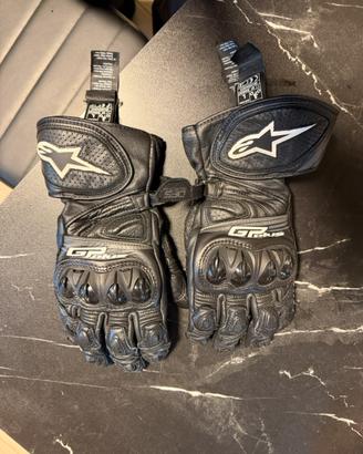 Guanti da moto in pelle-protettivi e sportivi
