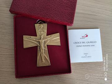 Croce in bronzo Giubileo '2000 Giovanni Paolo II
