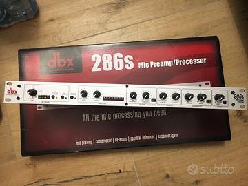 Preamplificatore microfonico DBX 286S