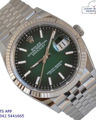 ROLEX Datejust 126234 Ombré green Full Set 2026NEW