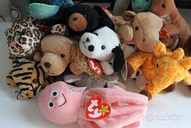 TY pupazzi animali anni 90 Beanie Baby da collezio