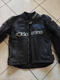 Giacca pelle alpinestars GP plus