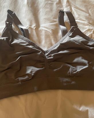 Reggiseno da allattamento Saisei grigio