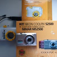 Nikon COOLPIX S2500 subacquea con custodia