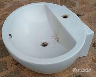 Lavabo a bacinella ceramica Flaminia