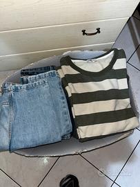 Lotto 22 capi d'abbigliamento uomo firmati