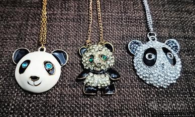 Set Collana + Ciondolo Panda 🐼♥️