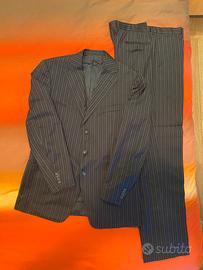 Abito gessato Versace