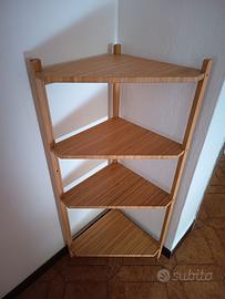 RÅGRUND Scaffale angolare bambù ikea