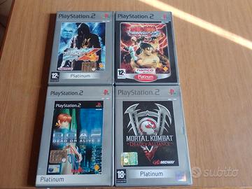 Lotto 4 Picchiaduro I  Migliori Playstation2( Pal)