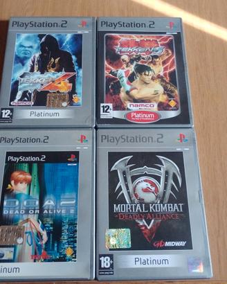 Lotto 4 Picchiaduro I  Migliori Playstation2( Pal)
