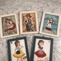 Quadrucci vintage per cameretta