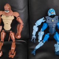 LEGO ALIEN FORCE BEN TEN HUMUNGOUSAUR SPIDERMONKEY