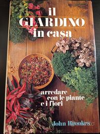 Lotto 5 Libri Vintage Giardinaggio Botanica Bonsai