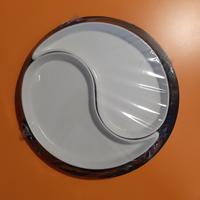 antipastiera tonda 2 pezzi