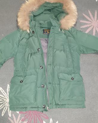 Woolrich artic parka 10 anni verde
