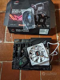 Scheda madre Rog strix B450-F Gaming +cpu ryzen 5