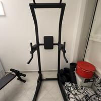 Power tower, sbarra per trazioni ed addominali